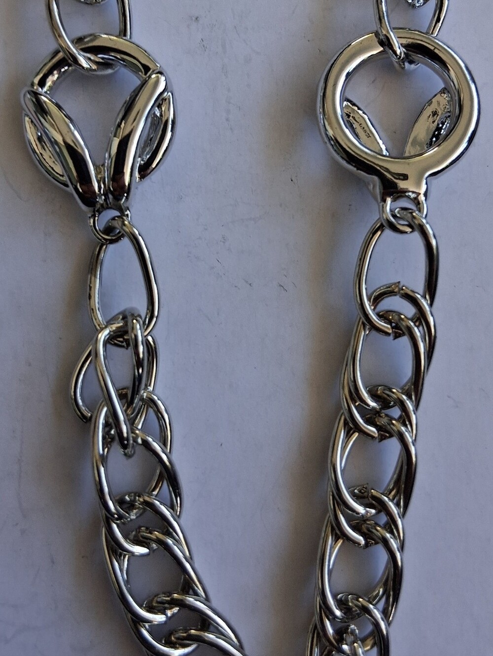 AnnTaylor NWT Silver Link Chain Necklace